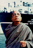 Srila Prabhupada on Board the Jaladuta Ship