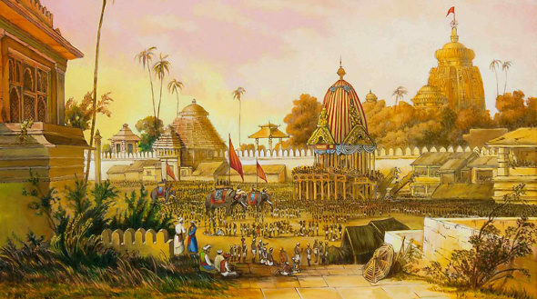The Temple of Jagannath at Puri