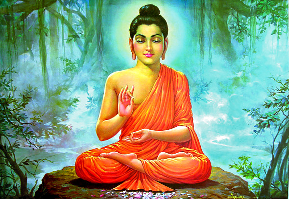 Lord Buddha: For the sake of love of purity, let the Bodhisattva refrain from eating flesh