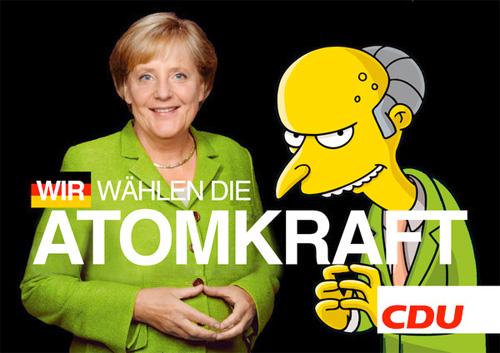 ANGELA MERKEL | MR BURNS