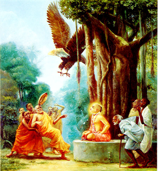 The Buddhists Offer Untouchable Food to Lord Caitanya
