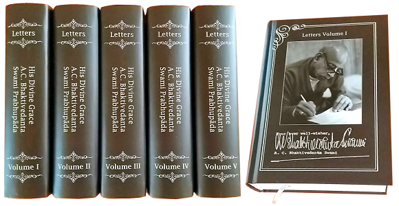SRILA PRABHUPADA’S COLLECTED LETTERS - 5 Volumes