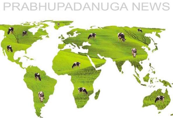 There must be ample production of food grains and milk product.
