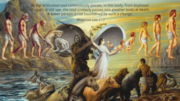 Samsara, the circle of birth and death