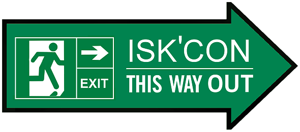ISKCON EXIT - On Leaving ISKCON