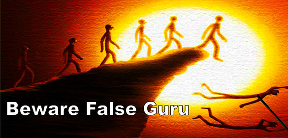 IskCon Lemmings - The Blind following the Blind, both falling into a ditch