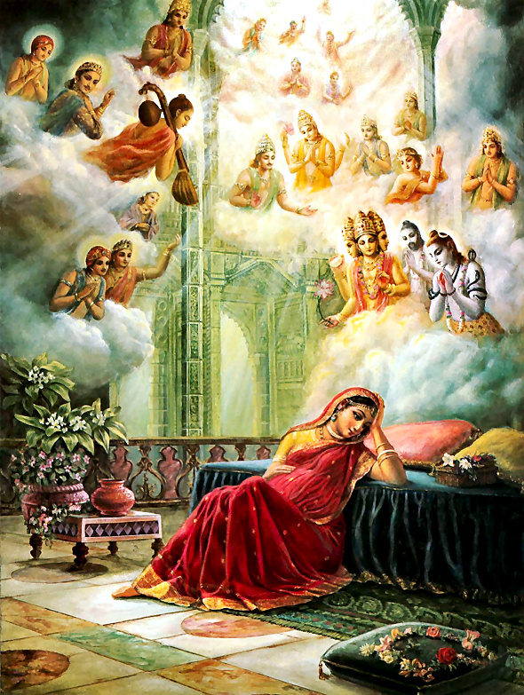 PRAYERS BY THE DEMIGODS FOR LORD KṚṢṆA IN THE WOMB OF DEVAKĪ