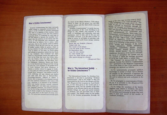 PROSPECTUS PAMPHLET - The League of devotees