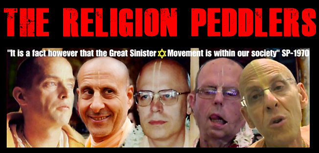 THE RELIGION PEDDLERS
