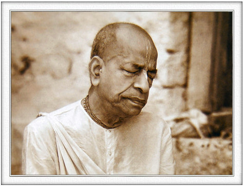 Srila Prabhupada Acarya and initiating guru of Iskcon