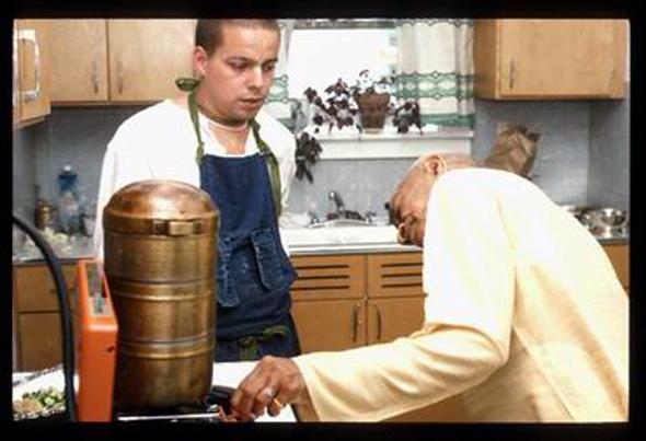 I had to learn how to keep the flame at a level that would cook the dhal, without burning it and steam the rice and veggies without them becoming overcooked