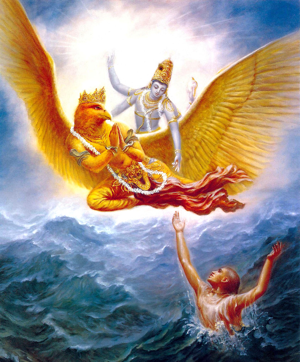 In all kinds of danger, devotees should be confident of their protection by the Viṣṇudūtas or the Supreme Personality of Godhead